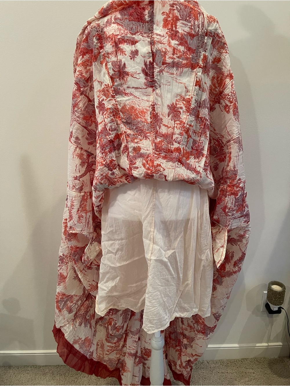NWOT Free People Tropical Toile Maxi Dress - Picture 10 of 14
